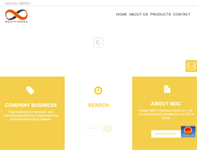 Tablet Screenshot of mdc-pharma.com